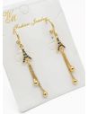 ARETES RODIO MARCA XUPING MICROCIRCONES /YSX