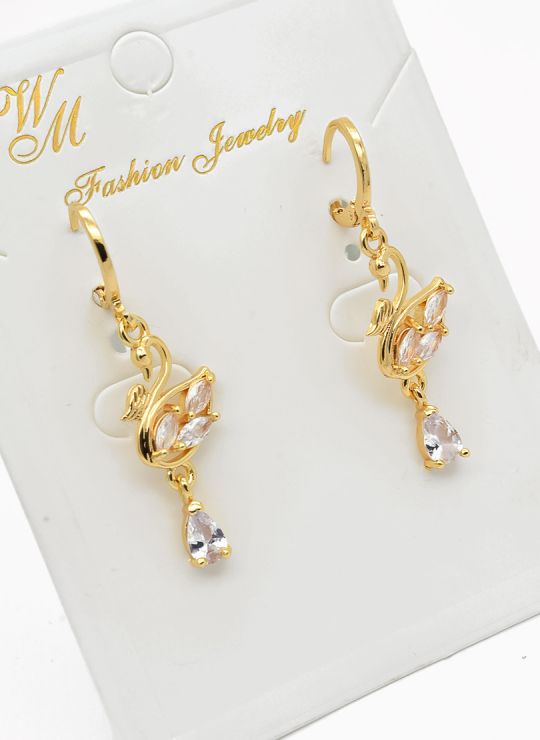 ARETES RODIO MARCA XUPING MICROCIRCONES /YSX