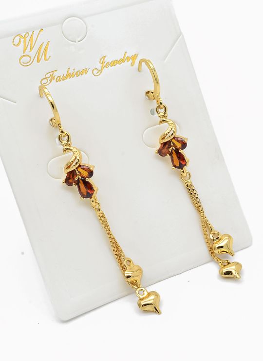 ARETES RODIO MARCA XUPING MICROCIRCONES /YSX