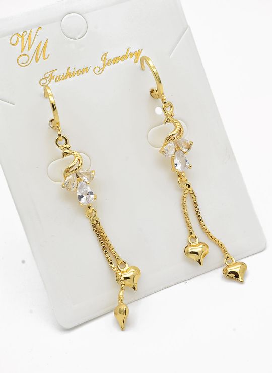 ARETES RODIO MARCA XUPING MICROCIRCONES /YSX