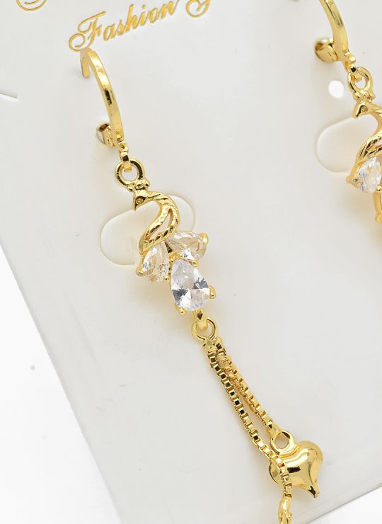 ARETES RODIO MARCA XUPING MICROCIRCONES /YSX
