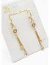 ARETES RODIO MARCA XUPING MICROCIRCONES /YSX