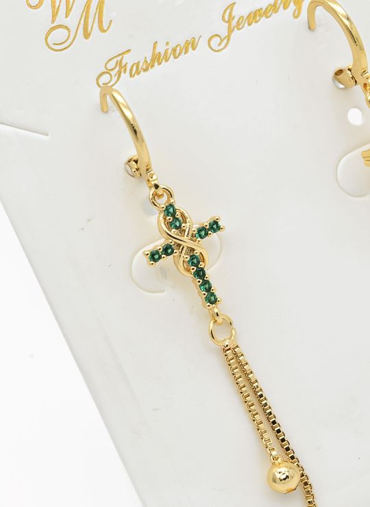 ARETES RODIO MARCA XUPING MICROCIRCONES /YSX