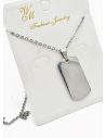 SET DE COLLAR, DIJE EN ACERO CRISTALES INOXIDABLE 316L