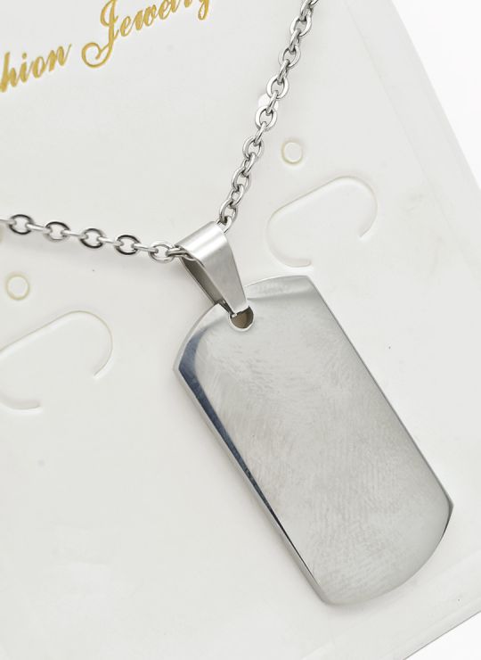 SET DE COLLAR, DIJE EN ACERO CRISTALES INOXIDABLE 316L