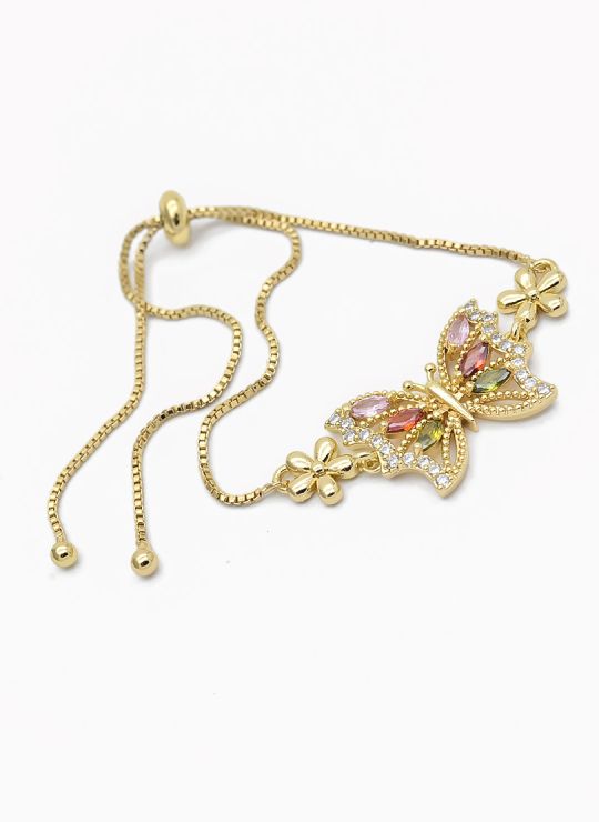 PULSERA / BRAZALETE EN RODIO CON MICROCIRCONES