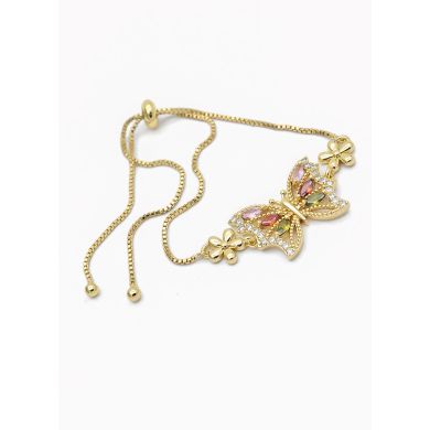 PULSERA / BRAZALETE EN RODIO CON MICROCIRCONES