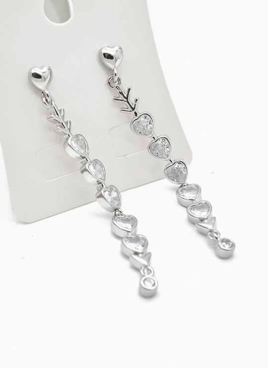 ARETES RODIO MARCA XUPING MICROCIRCONES /YSX