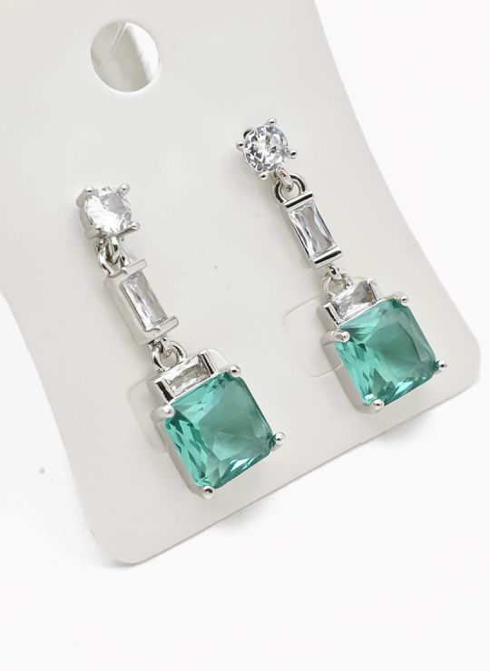 ARETES RODIO MARCA XUPING MICROCIRCONES /YSX