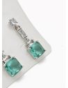 ARETES RODIO MARCA XUPING MICROCIRCONES /YSX
