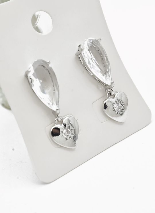 ARETES RODIO MARCA XUPING MICROCIRCONES /YSX