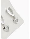 ARETES RODIO MARCA XUPING MICROCIRCONES /YSX