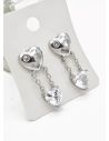 ARETES RODIO MARCA XUPING MICROCIRCONES /YSX