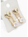 ARETES RODIO MARCA XUPING MICROCIRCONES /YSX