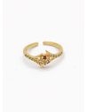 ANILLO GRADUABLE RODIO XUPING YXZ CRISTALES