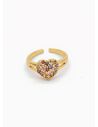 ANILLO GRADUABLE RODIO XUPING YXZ CRISTALES