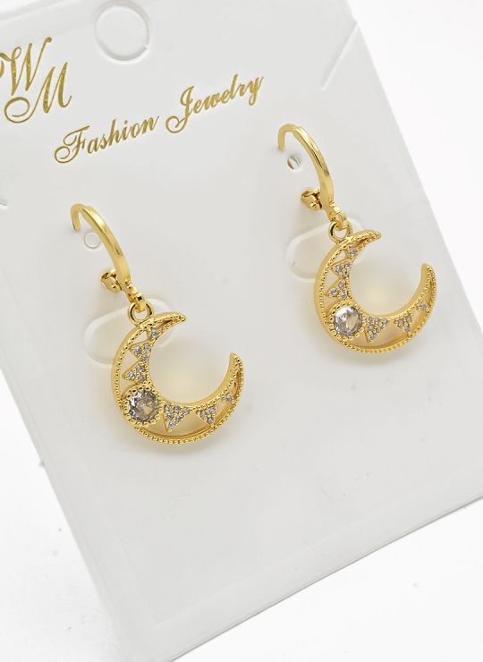 ARETES RODIO MARCA XUPING MICROCIRCONES /YSX