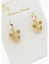 ARETES RODIO MARCA XUPING MICROCIRCONES /YSX