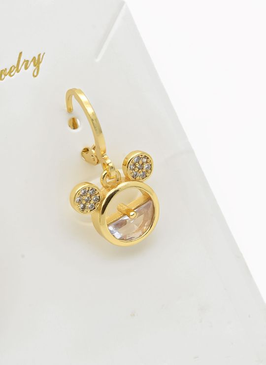 ARETES RODIO MARCA XUPING MICROCIRCONES /YSX