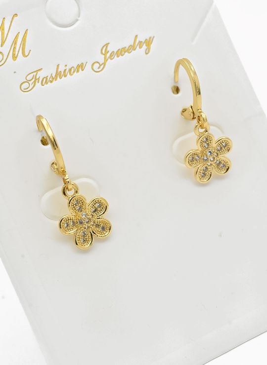 ARETES RODIO MARCA XUPING MICROCIRCONES /YSX