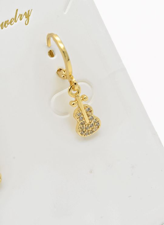 ARETES RODIO MARCA XUPING MICROCIRCONES /YSX