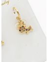 ARETES RODIO MARCA XUPING MICROCIRCONES /YSX