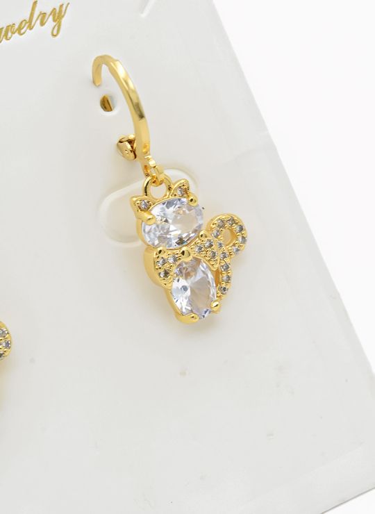ARETES RODIO MARCA XUPING MICROCIRCONES /YSX