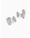 ARETES RODIO MARCA XUPING MICROCIRCONES /YSX