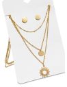SET DE COLLAR, DIJE EN ACERO INOXIDABLE 316L