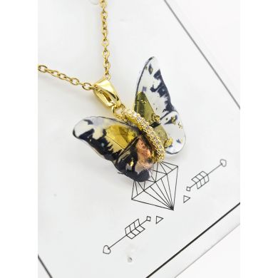 SET DE COLLAR, DIJE Y ARETES EN ACERO INOXIDABLE 316L