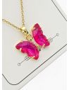 SET DE COLLAR, DIJE Y ARETES EN ACERO INOXIDABLE 316L