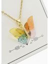 SET DE COLLAR, DIJE Y ARETES EN ACERO INOXIDABLE 316L