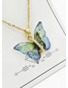 SET DE COLLAR, DIJE Y ARETES EN ACERO INOXIDABLE 316L
