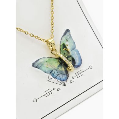 SET DE COLLAR, DIJE Y ARETES EN ACERO INOXIDABLE 316L