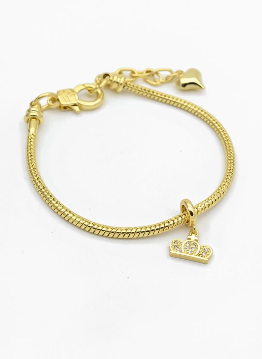 PULSERA / BRAZALETE EN RODIO CON MICROCIRCONES