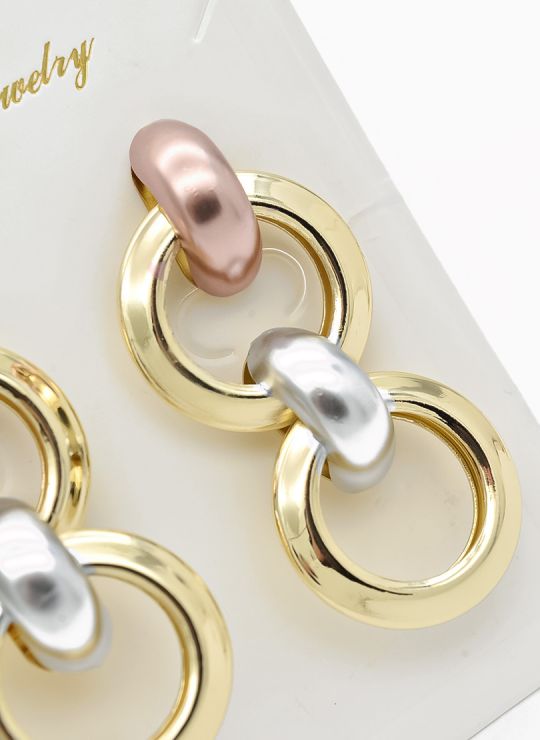 ARETES RODIO MARCA XUPING MICROCIRCONES /YSX