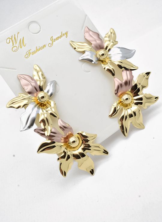 ARETES RODIO MARCA XUPING MICROCIRCONES /YSX
