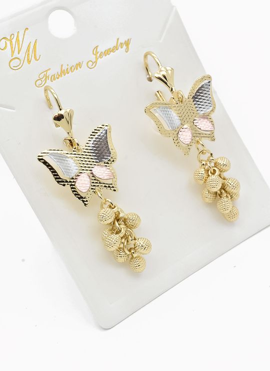 ARETES RODIO MARCA XUPING MICROCIRCONES /YSX