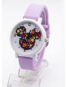 RELOJ ANALOGO CALIDAD AA PULSO SILICONA / NO SUMERGIBLE