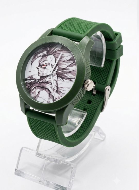 RELOJ DRAGON BALL CALIDAD AA PULSO SILICONA / NO SUMERGIBLE