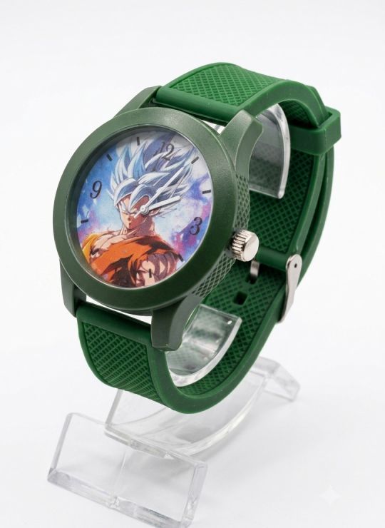 RELOJ DRAGON BALL CALIDAD AA PULSO SILICONA / NO SUMERGIBLE