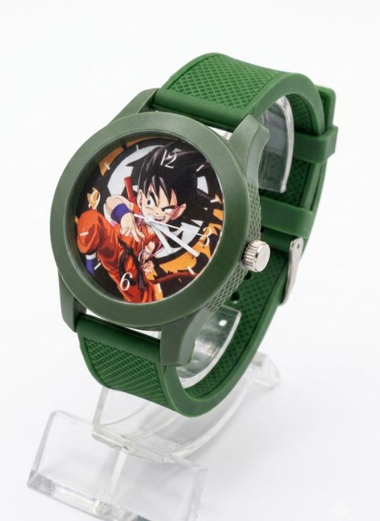 RELOJ DRAGON BALL CALIDAD AA PULSO SILICONA / NO SUMERGIBLE