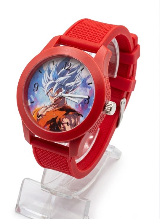 RELOJ DRAGON BALL CALIDAD AA PULSO SILICONA / NO SUMERGIBLE