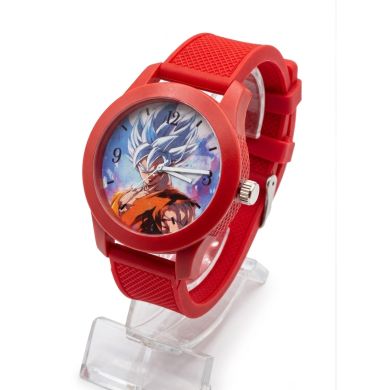 RELOJ DRAGON BALL CALIDAD AA PULSO SILICONA / NO SUMERGIBLE