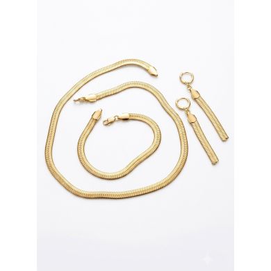 SET DE COLLAR , PULSERA Y DIJES EN RODIO CON MICROCIRCIONES / GARANTIA
