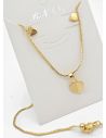 SET DE COLLAR Y DIJE EN RODIO CON MICROCIRCIONES