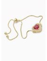 PULSERA / BRAZALETE EN RODIO CON MICROCIRCONES