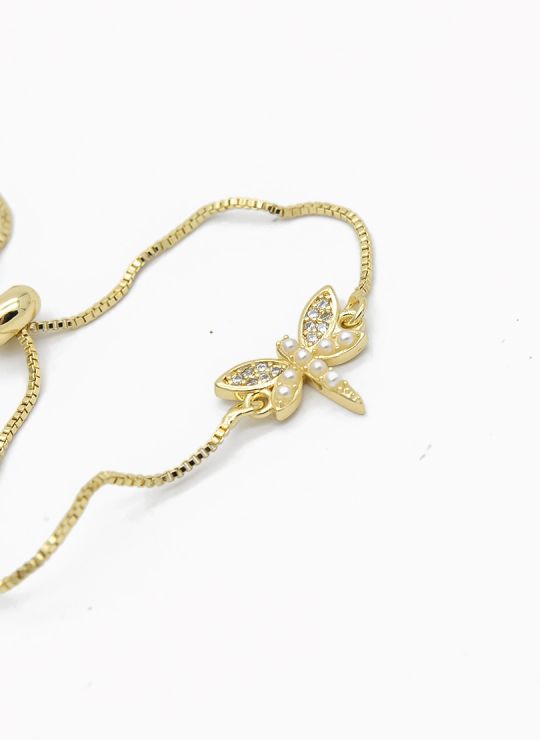 PULSERA / BRAZALETE EN RODIO CON MICROCIRCONES