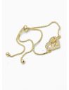 PULSERA / BRAZALETE EN RODIO CON MICROCIRCONES