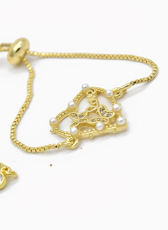 PULSERA / BRAZALETE EN RODIO CON MICROCIRCONES